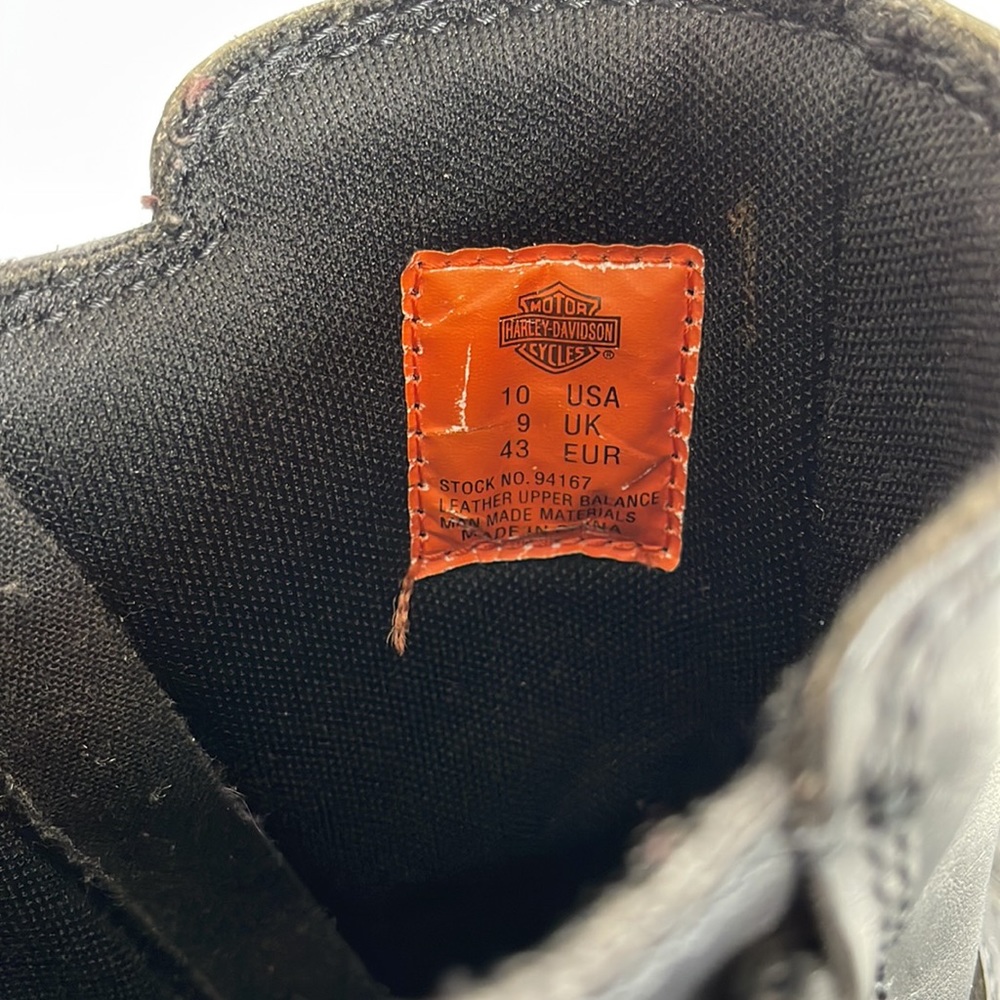 Harley Davidson moto boots - Picture 13 of 13
